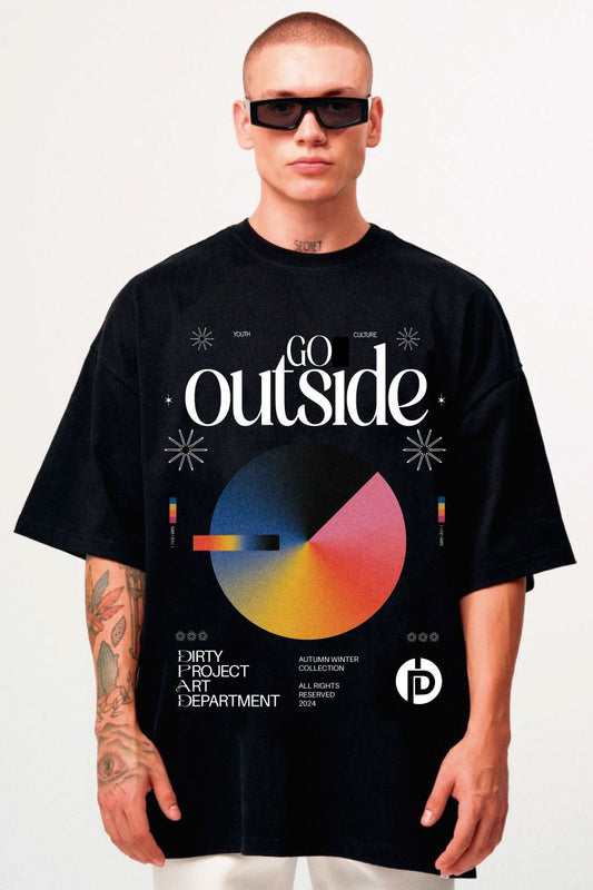 OUTSIDE OVERSIZE TEE