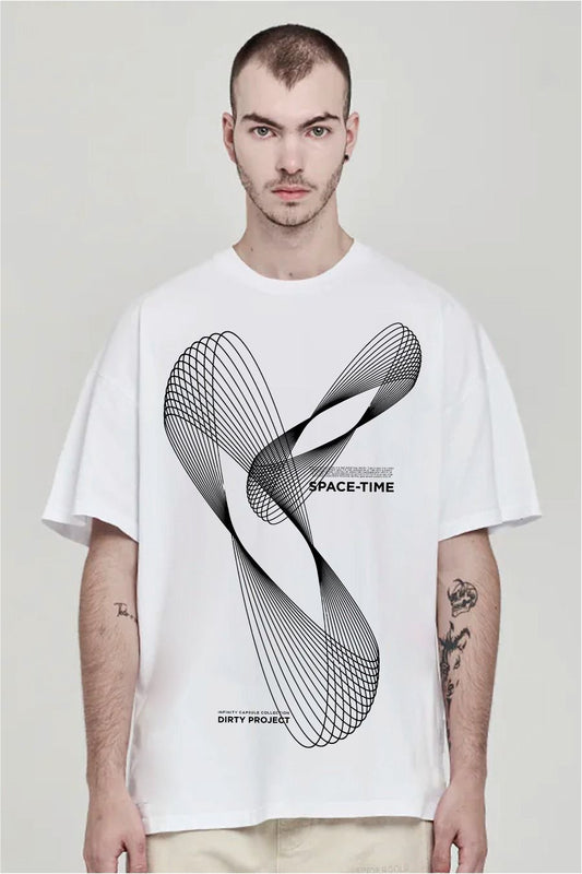 SPACE TIME OVER TEE